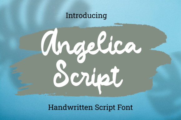 Angelica Script: A Sweet and Versatile Handwritten Font