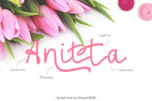 Anitta Script: A Modern Take on Classic Script Fonts