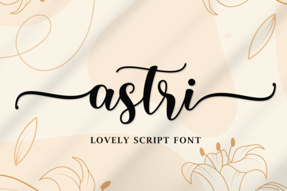 Astri Script: A Light Handwritten Font for Stunning Designs