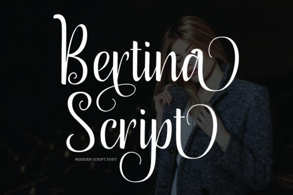 Bertina Script: The Modern Script Font for a Natural Feel