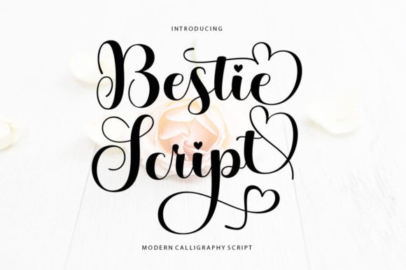 Bestie Script: A Modern Font with Handmade Charm
