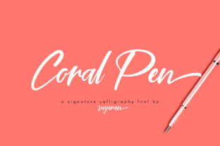 Coral Pen Script: A Script Font with Fresh, Elegant Character