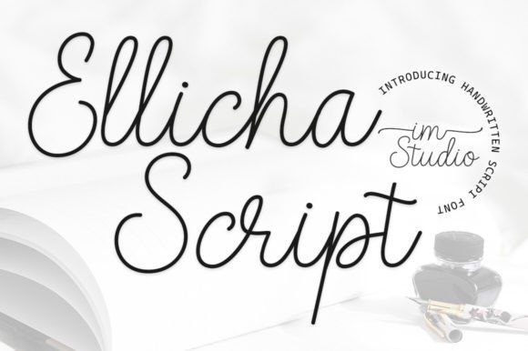 Ellicha Script: The Signature Font for Authentic Branding
