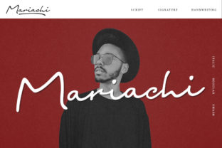 Mariachi Script: A Smooth Pen Script for Modern Design