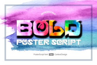 Poster Script: Injecting Bold Energy Into Your Designs