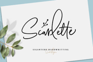Scarlette Script: Crafting Brand Identity with Authentic Elegance