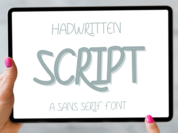 Script: The Friendly Handwritten Font for Every Project