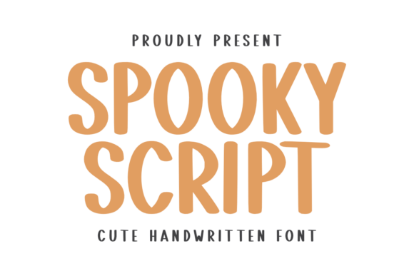 Spooky Script: A Charming Handwritten Font for Creative Projects