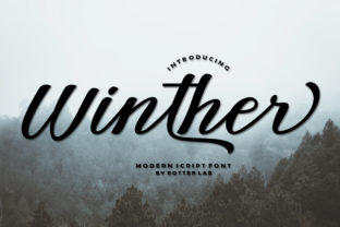 Winther Script: The Bold Brush Font for Authentic Designs